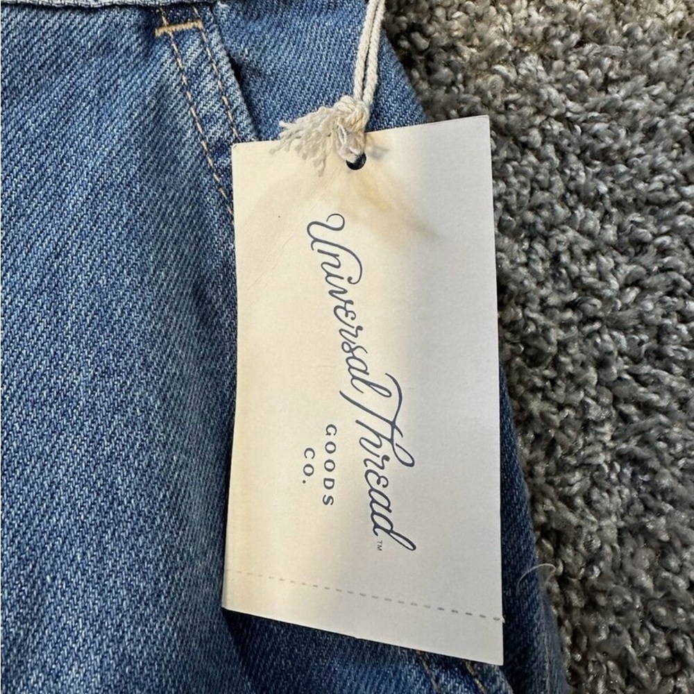 Universal Threads Wide leg Denim Cargo Pants SZ 2 NWT - Picture 5 of 6